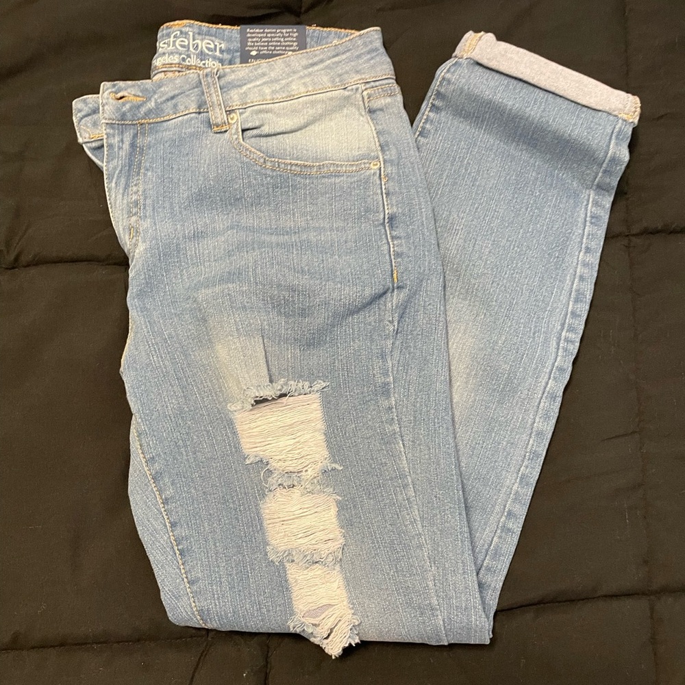 Resfeber Los Angeles Collection, Skinny Boyfriend Jeans, Size 8